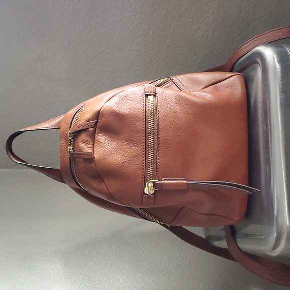 Fossil Handbags - Leather backpack purse